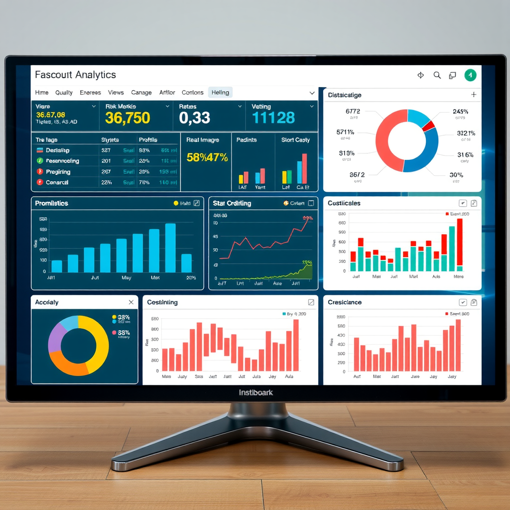 Institutional dashboard view displaying portfolio analytics, risk metrics, market intelligence indicators, and customizable reporting tools designed for professional investment analysis and strategic decision-making